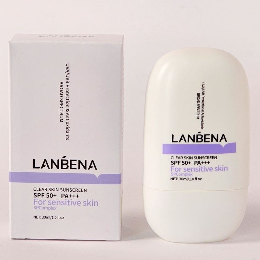 کرم ضد آفتاب نیاسینامید لانبنا SPF50 حجم 40 میل (ساخت فرانسه)